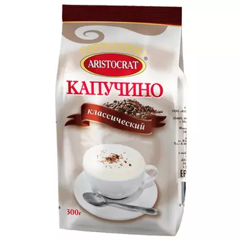Кофейный напиток капучино аристократ 300г классический