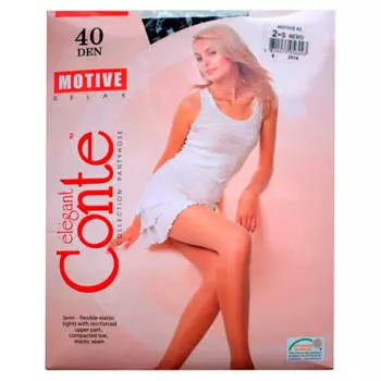 Колготки Conte мотив 40 ден р.3 неро