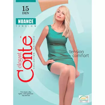 Колготки Conte нюанс 15 ден р.3 неро