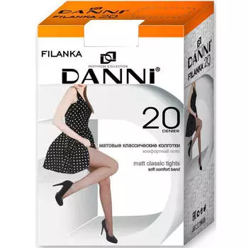Колготки Danni филанка 20 ден р.3 загар