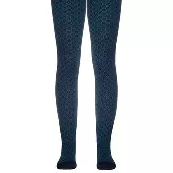 Колготки детские р.140-146 синий 442