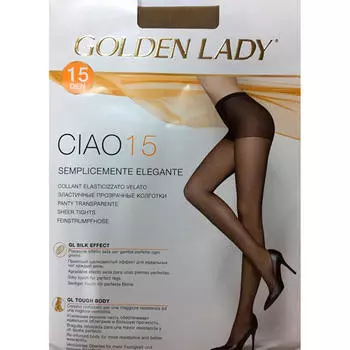 Колготки Golden Lady Ciao 15 ден мелон р.3