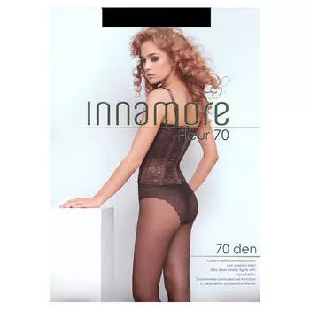 Колготки Innamore флер 70 ден неро р.2