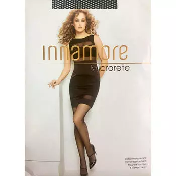 Колготки Innamore микрорете неро р.3/4