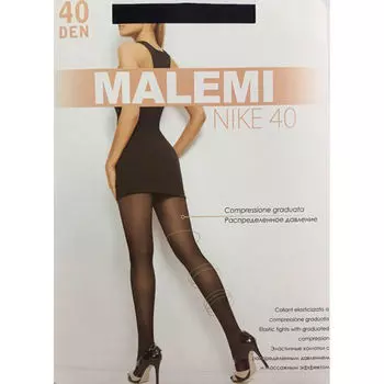 Колготки Malemi найк 40 ден неро р.4