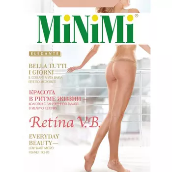 Колготки Minimi ретина сетка дайно 1/2