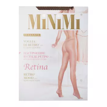 Колготки Minimi ретина сетка дайно 3/4
