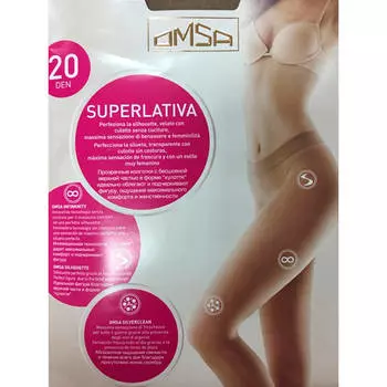 Колготки Omsa суперлатива 20 ден дайно р.5