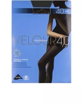 Колготки омса велюр 40 ден неро xl
