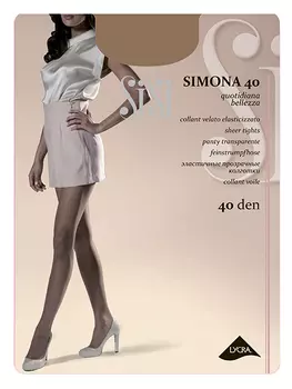 Колготки SiSi симона 40 ден неро р.5