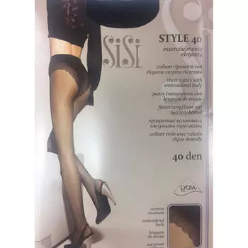 Колготки Sisi стиль 40 ден мока р.5