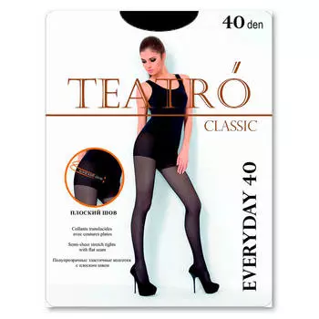 Колготки Teatro эвридэй 40 ден неро р.3