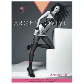 Колготки женские аржентовиво активити 40 ден карамелло р.4