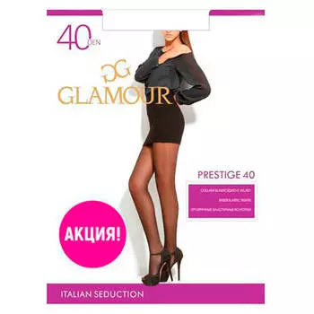 Колготки женские Glamour Prestige 40 ден неро р.3