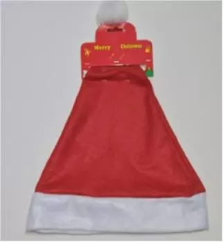 Колпак новогодний Европа 28*38см Красный 713300657