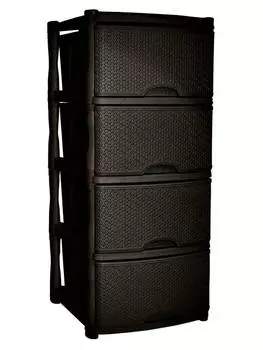 Комод универсальный натурал стиль 4-секционный венге bq3773внг