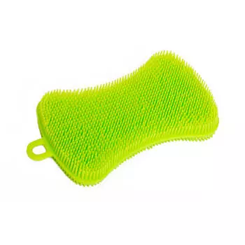 Комплект губок для мытья посуды 2шт Bradex лучше чем губка силикон tk 0251