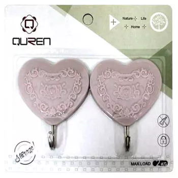 Комплект крючков 2шт 7*8см Absolut Home 5176