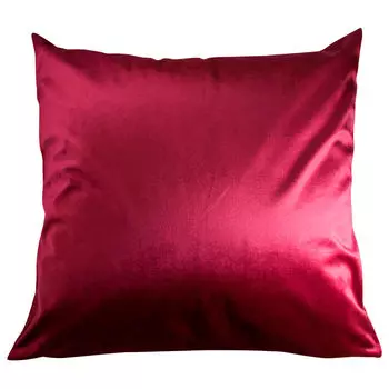 Комплект наволочка и подушка 40*40см Save&amp;Soft вишневый