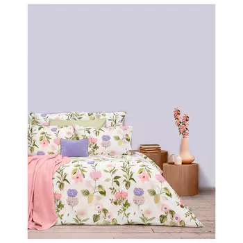 Комплект постельного белья 1,5-спальный S&amp;J Перкаль Лесная поляна, наволочка 70х70