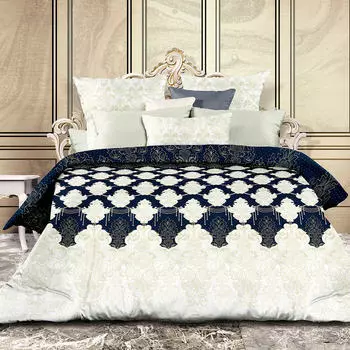 Комплект постельного белья 2-сп Унисон сатин диаманте в подарочной коробке 5813-1/15815