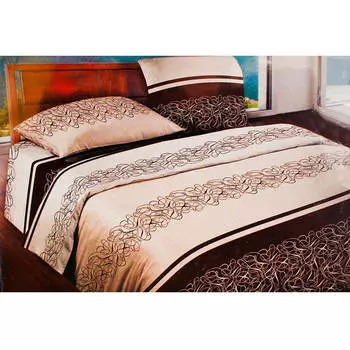 Комплект постельного белья 2 спальное ОТК венге био Комфорт бязь