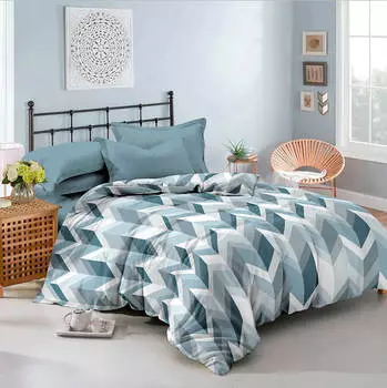 Комплект постельного белья сатин пигмент Gold Amore Mio 2 спальный размер арт 14378