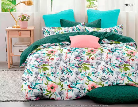 Комплекты постельного белья Любовь и Жизнь поплин 1.5сп 28382