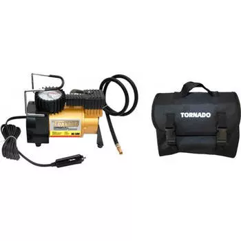 Компрессор AUTOVIRAZH Торнадо металл 12v/140вт av-010580
