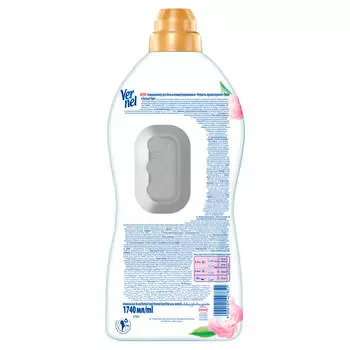Концентрированный кондиционер ополаскиватель для стирки белья Vernel Ароматерапия+ Пион и Белый Чай,