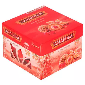 Конфеты амапола 100г клюква и ваниль