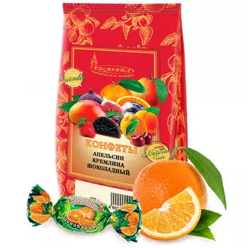 Конфеты апельсин в шоколаде 190г кремлина
