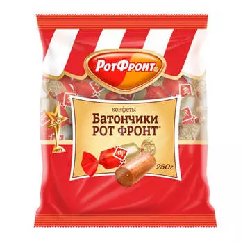 Конфеты батончики 250г РотФронт