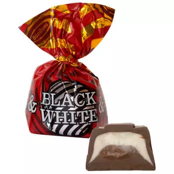 Конфеты блэк энд вайт бонбонс