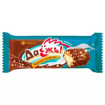 Конфеты ДаЁжь с карамелью сливками и Crispy Essen продакшн