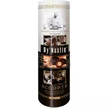 Конфеты Династия 198г ассорти с цельным орехом