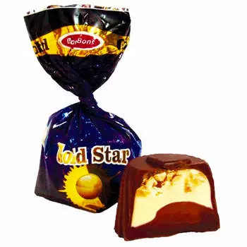 Конфеты гэлакси голд стар бонбонс