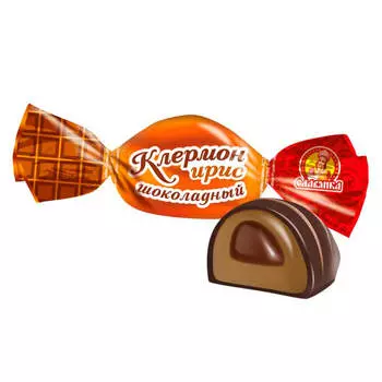 Конфеты клермон 250г шоколадный ирис Славянка