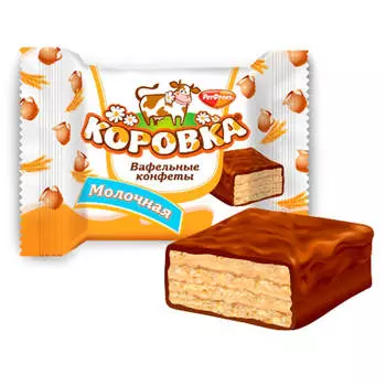 Конфеты коровка молочная РотФронт
