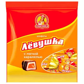 Конфеты Лёвушка 199г пакет Славянка