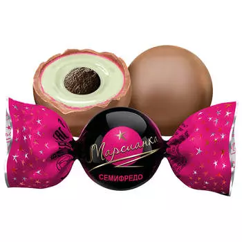 Конфеты марсианка вкус семифредо