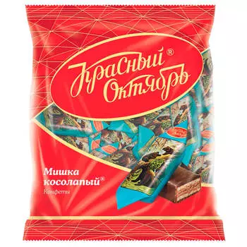 Конфеты Мишка косолапый 200г Красный Октябрь
