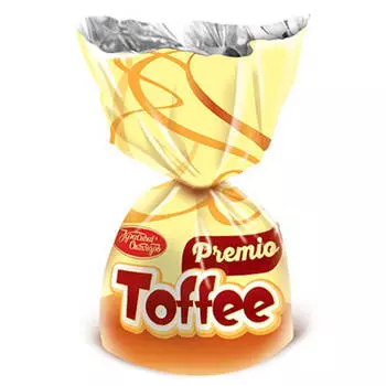Конфеты тоффи премио красный октябрь