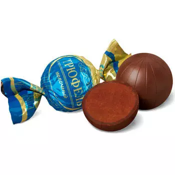 Конфеты трюфель 200г молочный эссен продакшн пакет