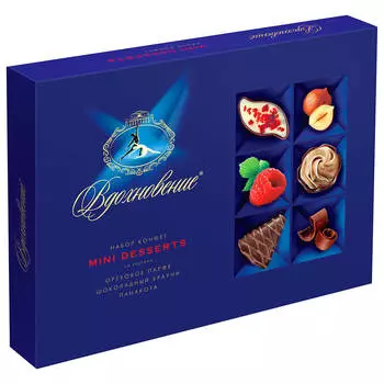 Конфеты Вдохновение 165г мини десерт Бабаевский