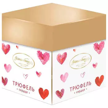 Конфеты волшебница 120г сердце коробка