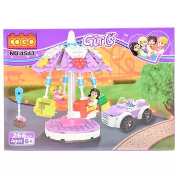 Конструктор Cogo 266 деталей девочки cgbx4543