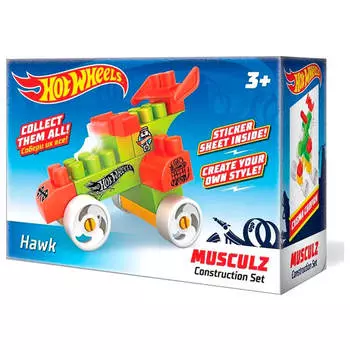 Конструктор Hot Wheels Musculz g мотор 712