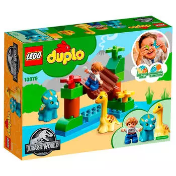 Конструктор лего 24 детали дупло евразик ворлд парк динозавров 10879