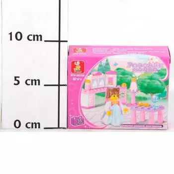 Конструктор слубан 35 деталей розовая мечта m38-b0238r